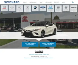 Swickardautogroup.com(Swickard Auto Group) Screenshot
