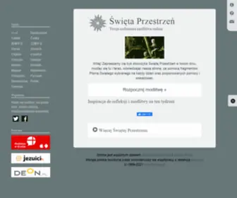 Swietaprzestrzen.pl(Święta Przestrzeń) Screenshot