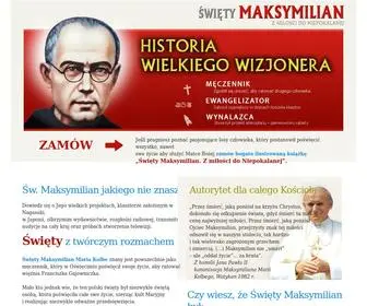 Swietymaksymilian.pl(Ci do Niepokalanej) Screenshot