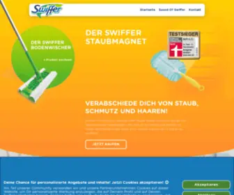 Swiffermoment.de(Neues Gewinnspiel für Swiffer Fans) Screenshot