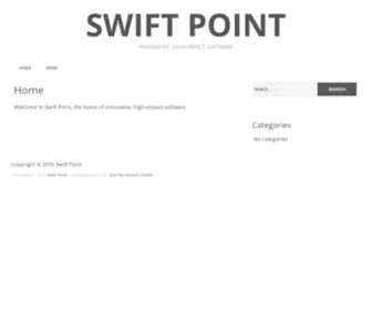 Swift-Point.co.uk(Innovative, High-Impact Software) Screenshot