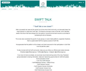 Swift-Talk.co.uk(Swift Talk) Screenshot