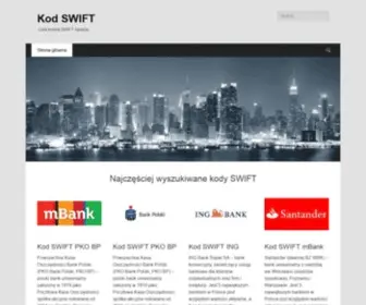 Swift.info.pl(Kod SWIFT) Screenshot