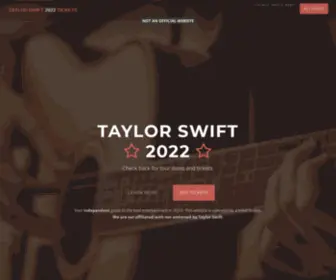 Swift2022.net(Taylor Swift) Screenshot