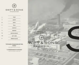 Swiftandsonschicago.com(Swift & Sons) Screenshot