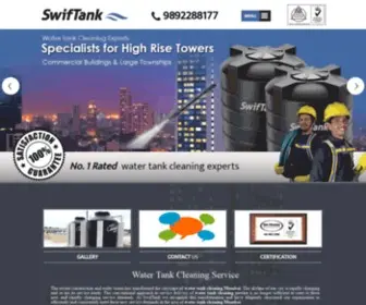 Swiftank.com(Tank Cleaning Experts) Screenshot