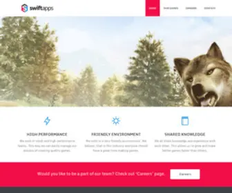 Swiftapps.pl(Game developers) Screenshot