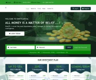 Swiftcapitaltrade.com(Swift Capital Trade) Screenshot