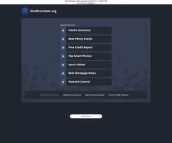 Swiftcointalk.org(Swiftcoin Forum) Screenshot