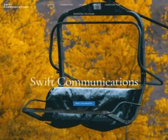 Swiftcom.com(Great People Connecting Communities) Screenshot