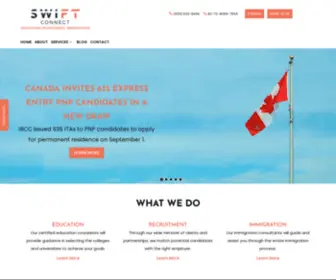 Swiftconnect.ca(Canada Immigration and Recruitment Consultants Surrey BC) Screenshot