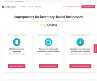 Swiftcount.com(Superpowers for businesses with inventory) Screenshot