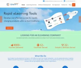 Swiftelearningservices.com(Top eLearning Development Company) Screenshot