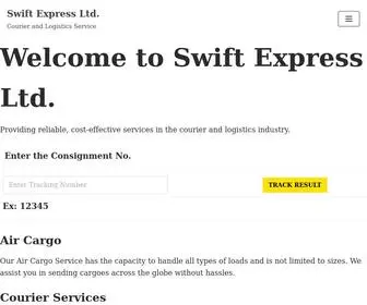 Swiftexpressltd.com(Courier and Logistics Service) Screenshot