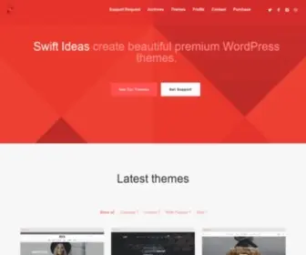 Swiftideas.com(Premium WordPress Themes) Screenshot