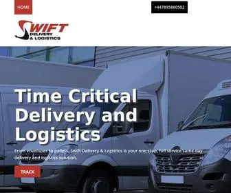 Swiftintcompany.com(Swift Delivery and Logistics) Screenshot