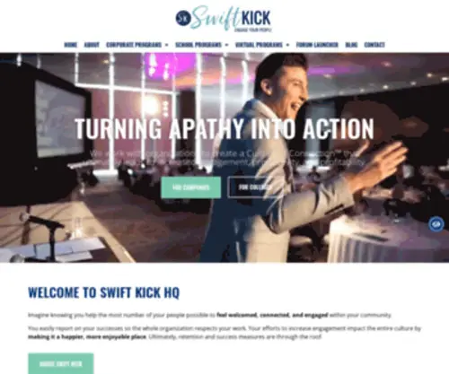Swiftkickhq.com(Swiftkickhq) Screenshot