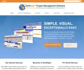 Swiftlightsoftware.com(Project Management Software) Screenshot