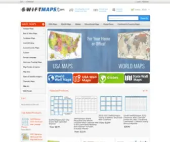 Swiftmaps.com(Retail and Virtual Map Store) Screenshot