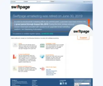Swiftpage5.com(Email Marketing) Screenshot