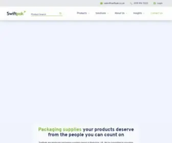 Swiftpak.co.uk(Wholesale Packaging Supplies) Screenshot