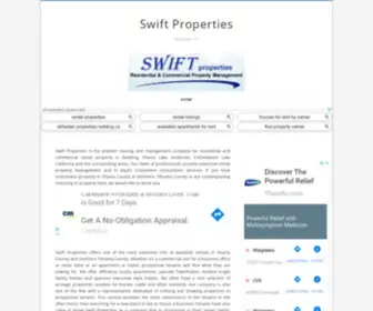 Swiftproperties.net(Redding, CA) Screenshot