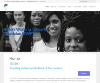 Swiftsa.org.za(Sisters in Film) Screenshot