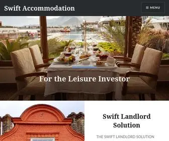 Swiftservicedaccommodation.com(For the Leisure Investor) Screenshot