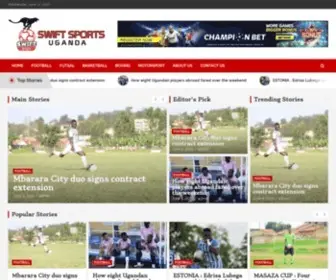 Swiftsportsug.com(Swift Sports Uganda) Screenshot