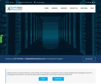 Swifttechsolutions.com(Professional IT Consulting Company) Screenshot