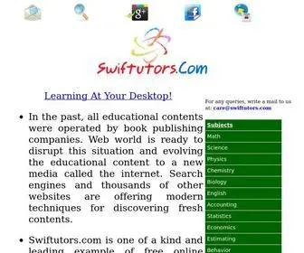 Swiftutors.com(Online Learning) Screenshot