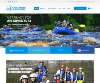 Swiftwatermn.com(Swiftwater Adventures) Screenshot