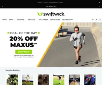 Swiftwick.com(Swiftwick Socks) Screenshot