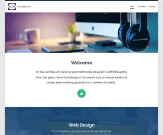 Swilloughby.com(Scott Willoughby Design and Marketing) Screenshot