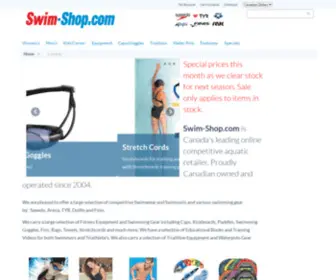 Swim-Shop.com(Great selection of Speedo Swimwear) Screenshot