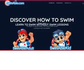 Swimable.com(Home-new) Screenshot