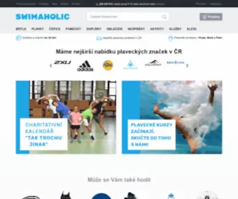 Swimaholic.cz(Swimaholic) Screenshot