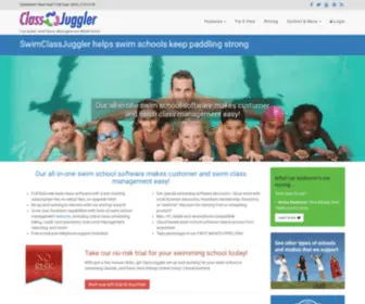 Swimclassjuggler.com(Swim School Software) Screenshot