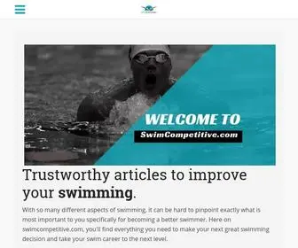 Swimcompetitive.com(SwimCompetitive) Screenshot