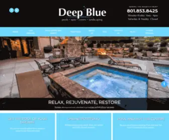 Swimdeepblue.com(Deep Blue Inc) Screenshot