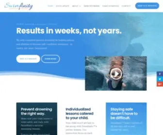 Swimfinityacademy.com(Swimfinity Swimming Academy) Screenshot