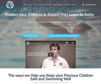 Swimforyourlife.net.au(Kids Swimming Lessons) Screenshot