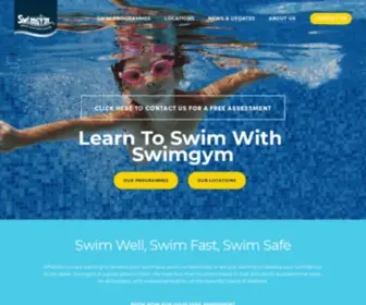 SwimGYM.org.nz(Swim Classes For All Ages & Abilities At Our 5 Auckland Locations) Screenshot