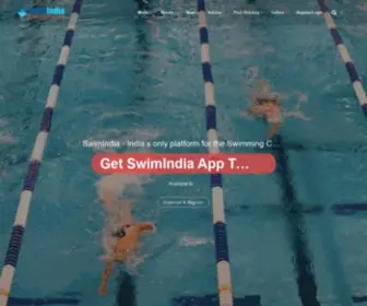 Swimindia.in(Swimindia) Screenshot
