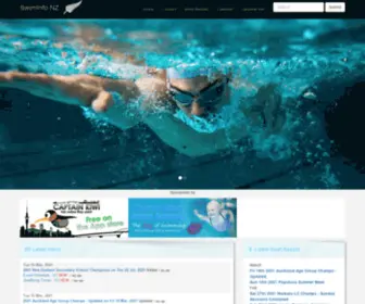 Swiminfo.co.nz(SwimInfo NZ) Screenshot