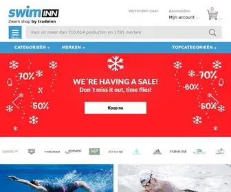 Swiminn.com(Online winkel voor zwemuitrusting) Screenshot