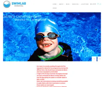 Swimlabinternational.com(Swim Lab International) Screenshot