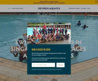 Swimlesson.com.sg(Swimlesson) Screenshot