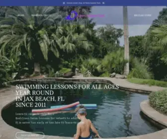 Swimlessonsuzi.org(Swimming Lessons in Jacksonville Beach) Screenshot