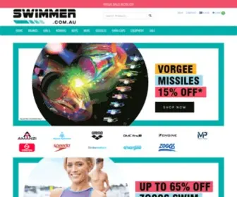 Swimmer.com.au(Training & Racing Swimwear) Screenshot
